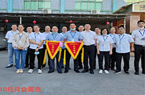 Monthly employee commendation meeting